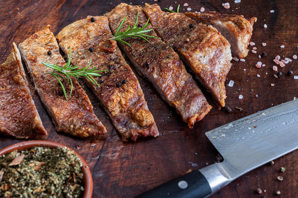 Argentine barbecue in Narón